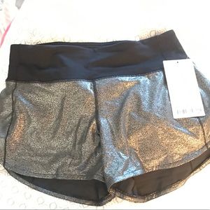Lululemon speed shorts 4 inch size 8.